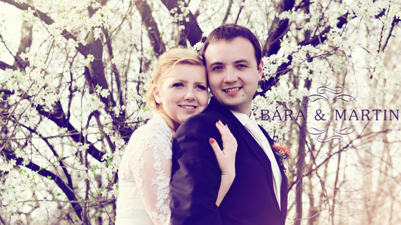Svatební video Bára + Martin [Lázně Bohdaneč]