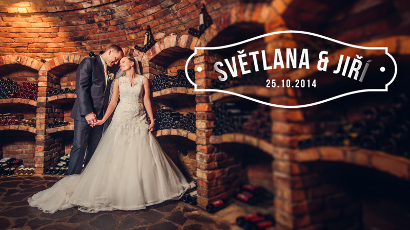 Svatební video Světlana + Jiří [Morava, Hodonín]